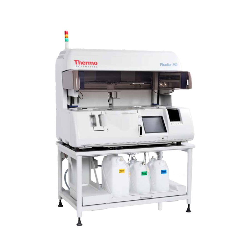 Immunocap equipment