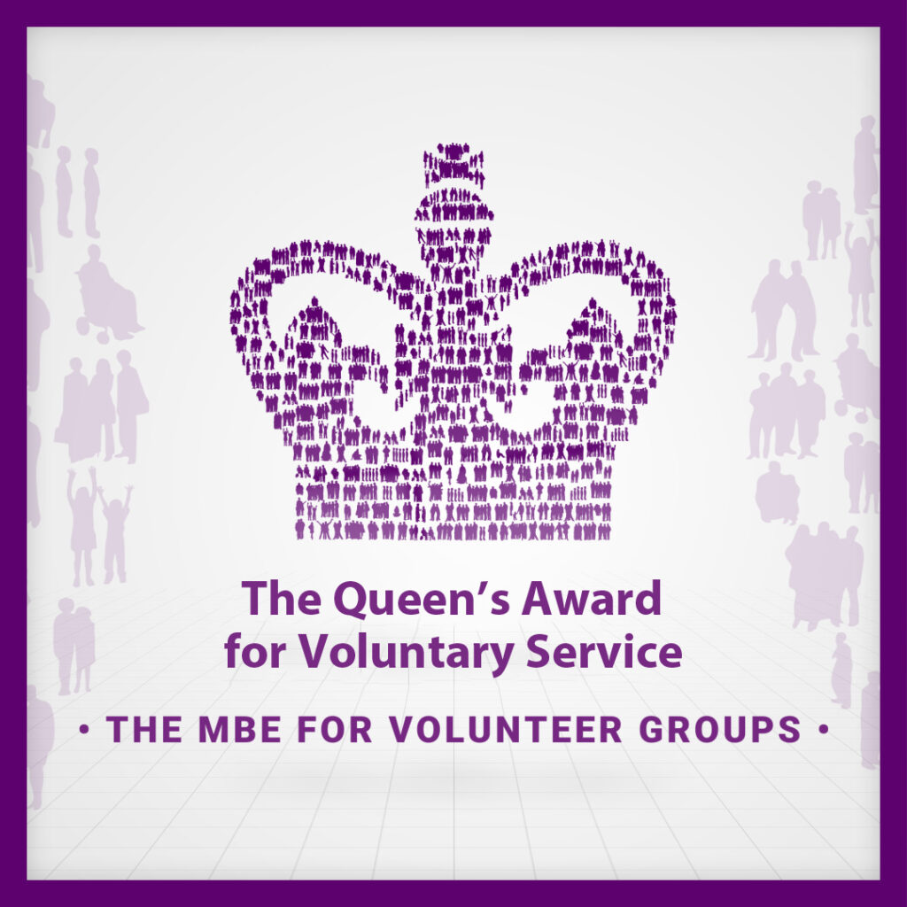 The Queen's Award for Volunteer Service logo